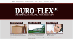 Desktop Screenshot of duroflexusa.com